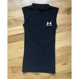Under Armour Size Small Sleeveless Heat Gear Black